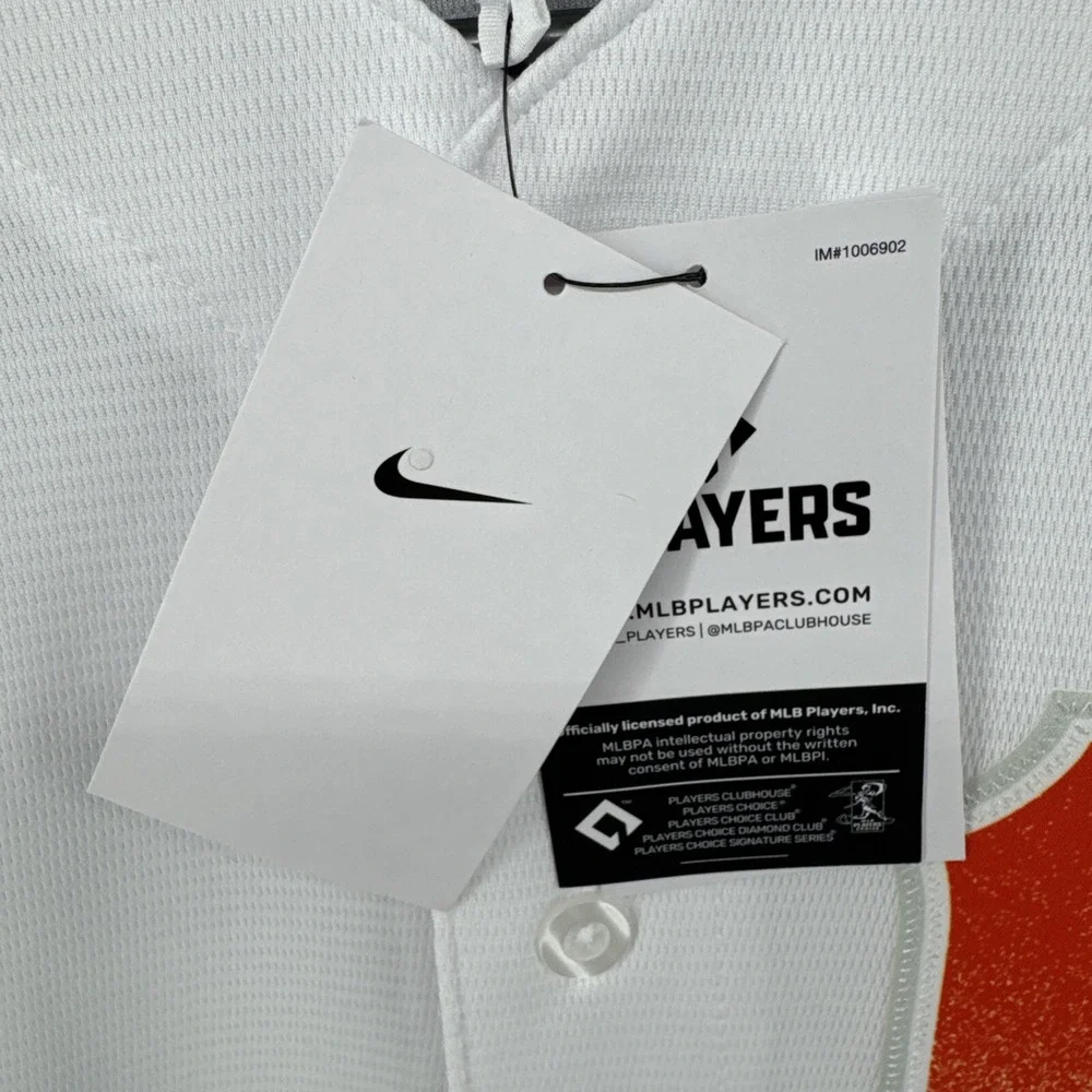 Nike San Francisco Giants City Connect Joey Bart Jersey 21 White Mens Medium NWT